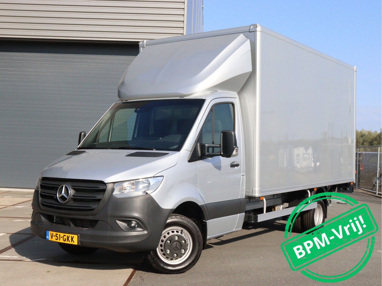 Mercedes-Benz Sprinter - 517 1.9 CDI L3 Bakwagen BPM voordeel D'Hollandia Laaklep 1000KG Direct leverbaar MBUX Carp - AutoWereld.nl