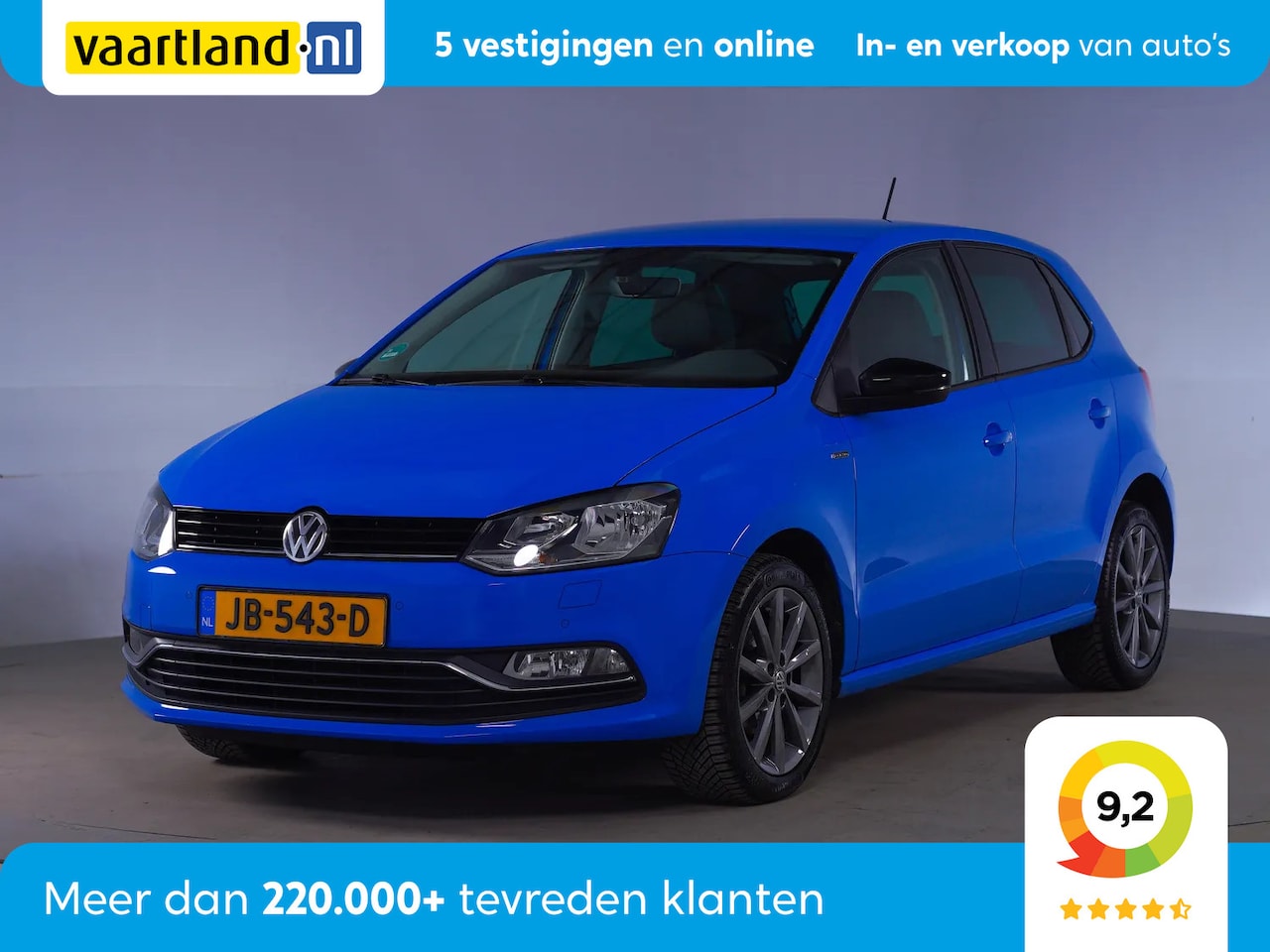 Volkswagen Polo - 1.2 TSI Highline 5drs [ Navi Stoelverwarming Cruise Control ] - AutoWereld.nl