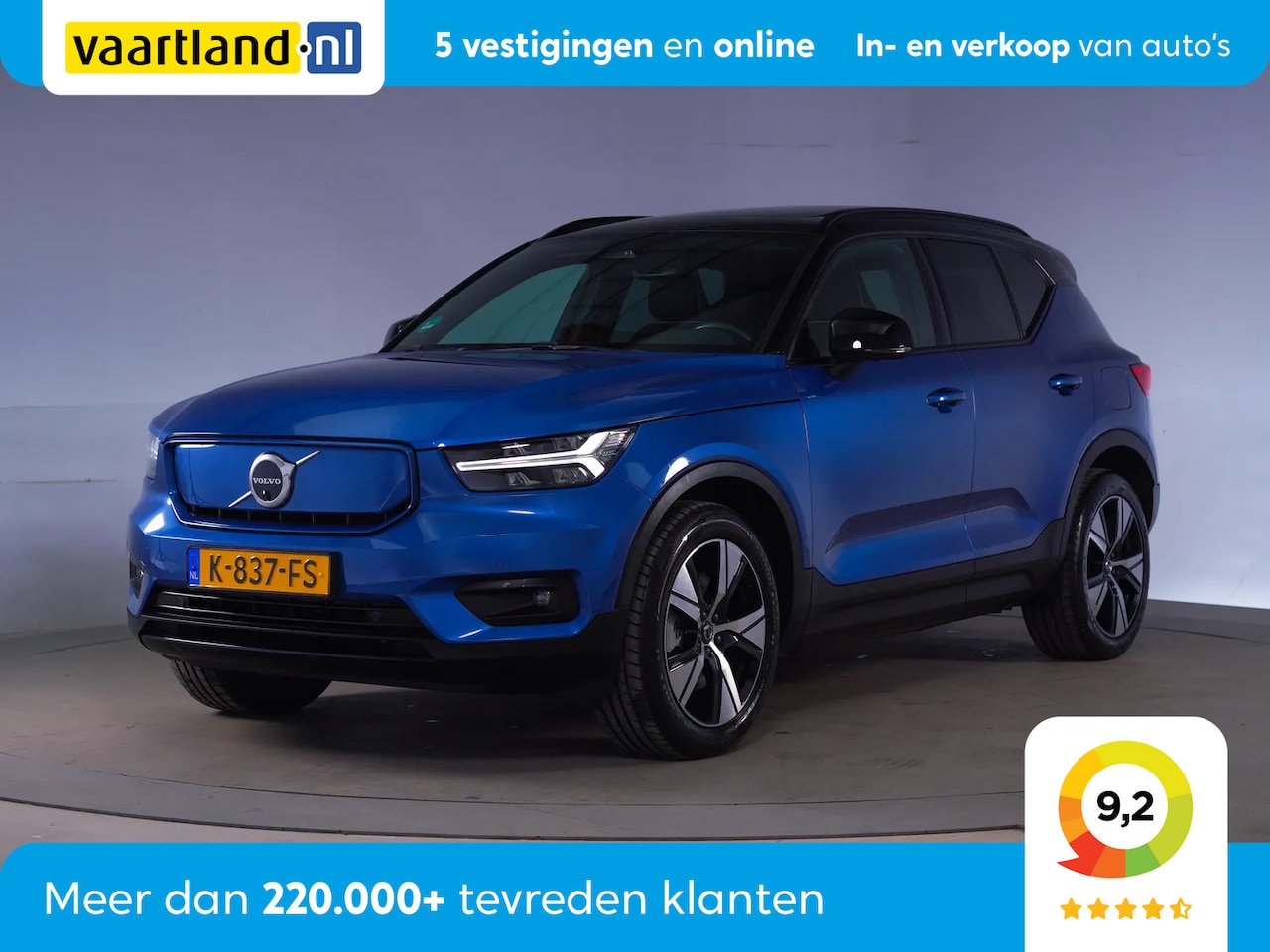 Volvo XC40 - Recharge P8 AWD R-Desgin [ HarmanKardon Nav Warmtepomp ] - AutoWereld.nl