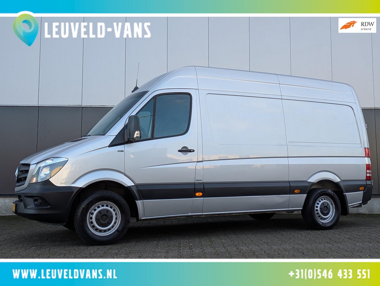 Mercedes-Benz Sprinter - 314 140PK AUTOMAAT CRUISE CLIMATE CONTROL TREKHAAK 3 PERSOONS - AutoWereld.nl