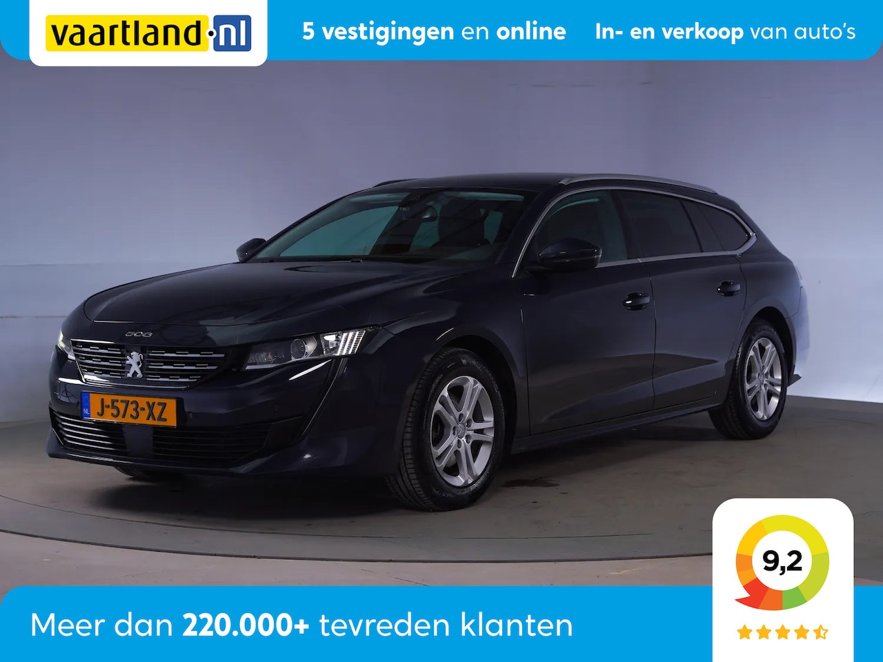 Peugeot 508 SW - 1.6 PureTech 180pk Blue Lease Active Aut. [ Navi Camera Sportstoelen ] - AutoWereld.nl