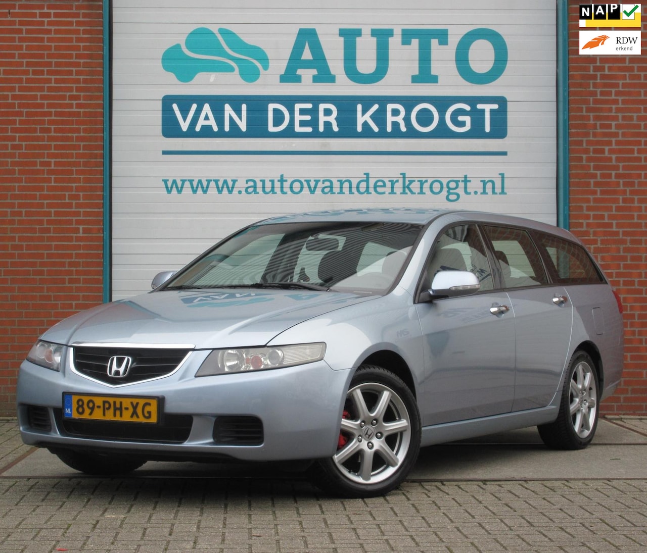 Honda Accord Tourer - 2.0i Comfort 2.0i Comfort, Airco, Trekhaak, Prima staat! APK 11-25 - AutoWereld.nl