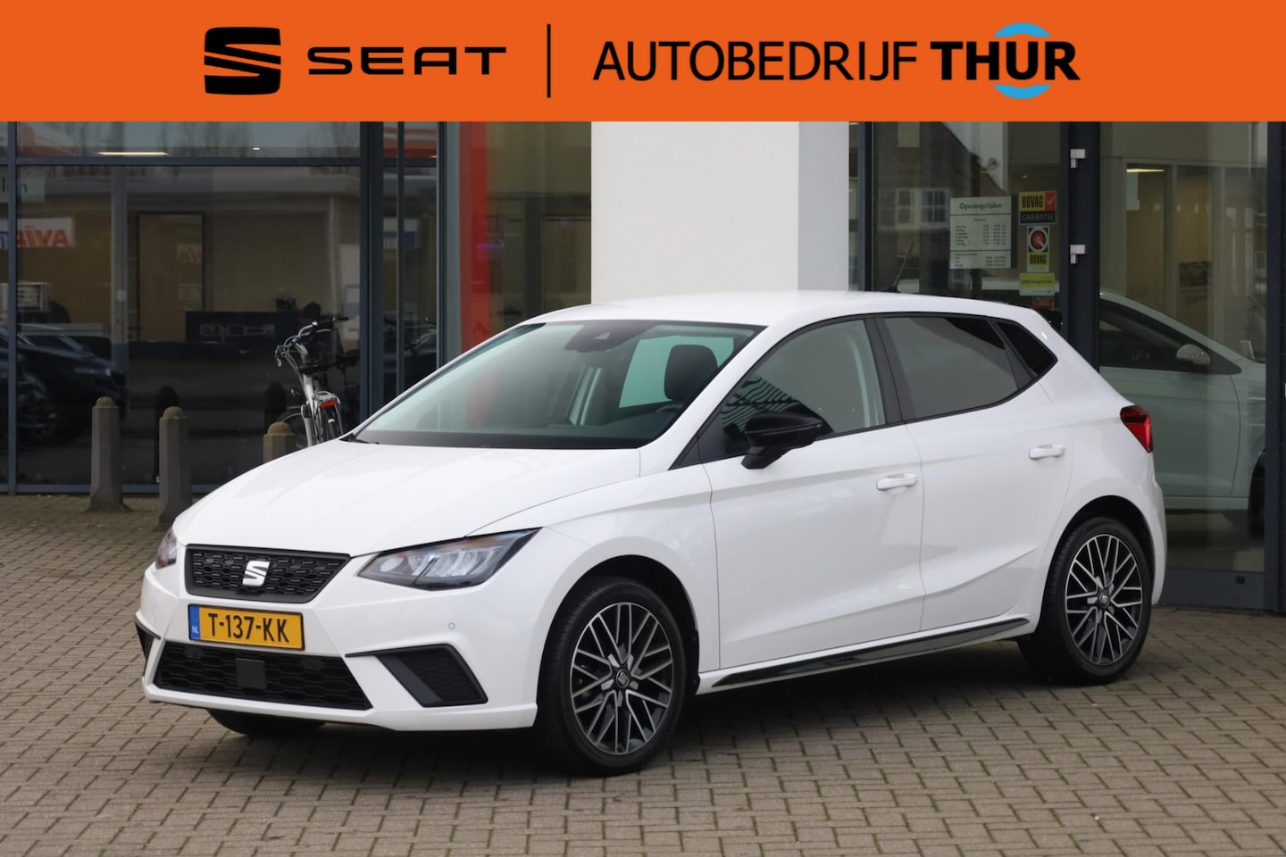 Seat Ibiza - 1.0 EcoTSI 4.OH! Edition 95PK / 70kW, 17" LMV, parkeersensoren voor en achter, privacy gla - AutoWereld.nl