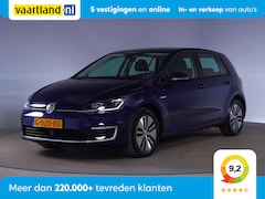 Volkswagen e-Golf - e-Golf [ Warmtepomp Full led Navi ]