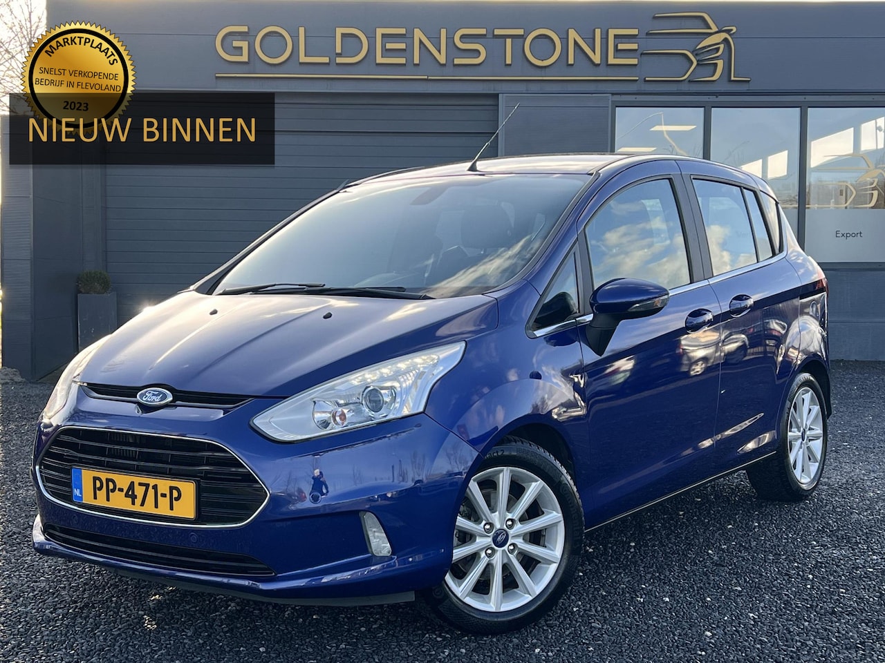 Ford B-Max - 1.0 EcoBoost Titanium 2e Eigenaar,Navi,Clima,Cruise,PDC V+A,Trekhaak,Bluetooth,Elek ramen, - AutoWereld.nl