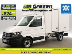 Volkswagen Crafter - 35 2.0 TDI Koelwagen Bakwagen Zijdeur Airco 3 Persoons Koelauto Laadbak Achterdeuren Elekt