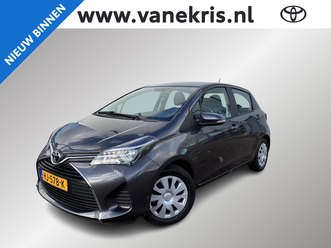 Toyota Yaris - 1.3 VVT-i Aspiration Automaat Navi,Cruise Controle, Camera, Parkeersensoren - AutoWereld.nl