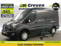 Ford E-Transit - 350 L2H2 Trend 68 kWh | Gratis E-Step | 184PK Elektrisch Automaat Airco Carplay Navigatie