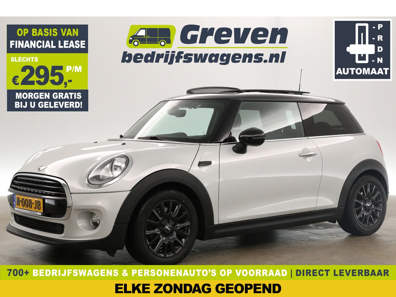 MINI Cooper - 1.5 Cooper | Harman/Kardon | 136PK Automaat Pano Clima Cruise Navi Stoelverwarming 16"LMV - AutoWereld.nl