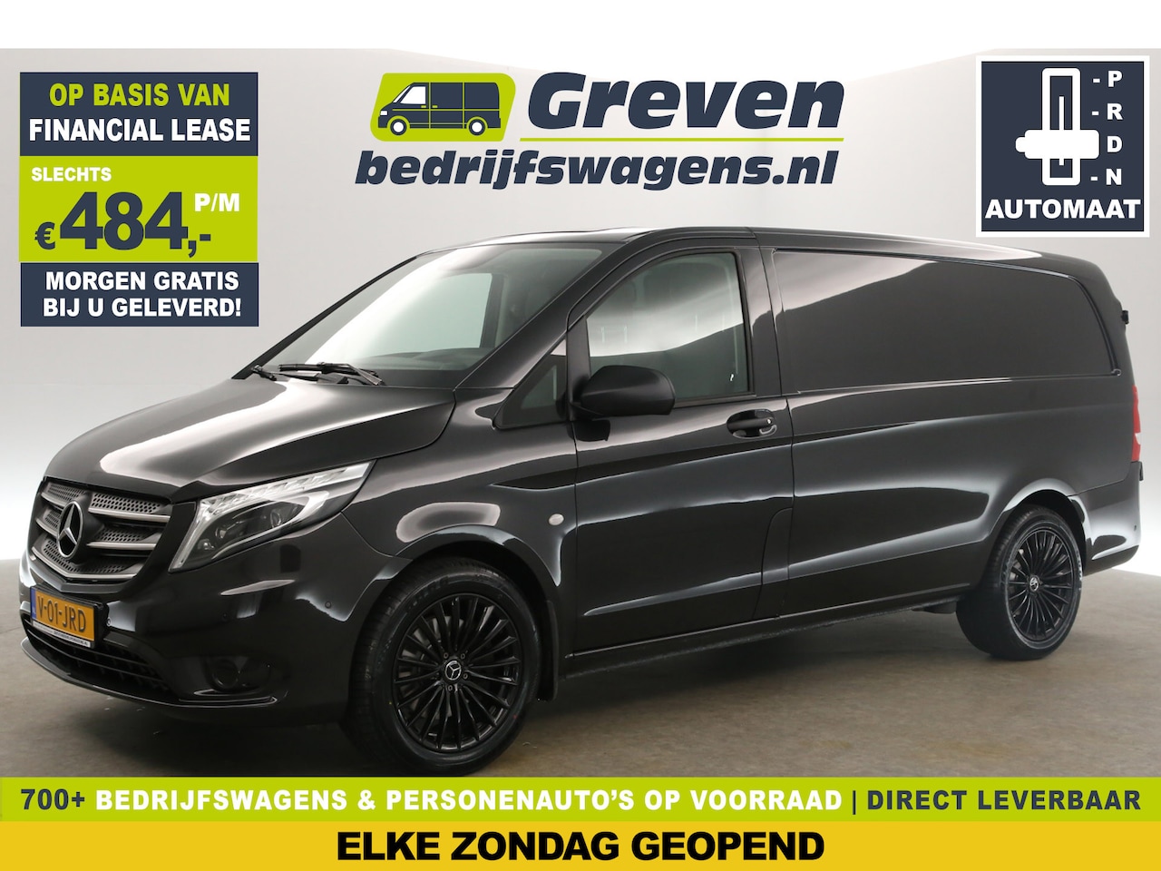 Mercedes-Benz Vito - 119 CDI Lang 191PK Automaat Clima Camera Cruise LED Navi 3 Persoons PDC Stoelverwarming 18 - AutoWereld.nl