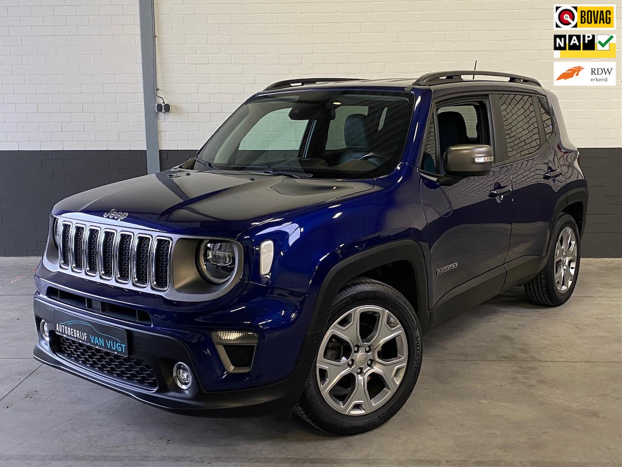 Jeep Renegade - 1.0T Limited 1.0T Limited, leder, Apple, Android, PDC, - AutoWereld.nl