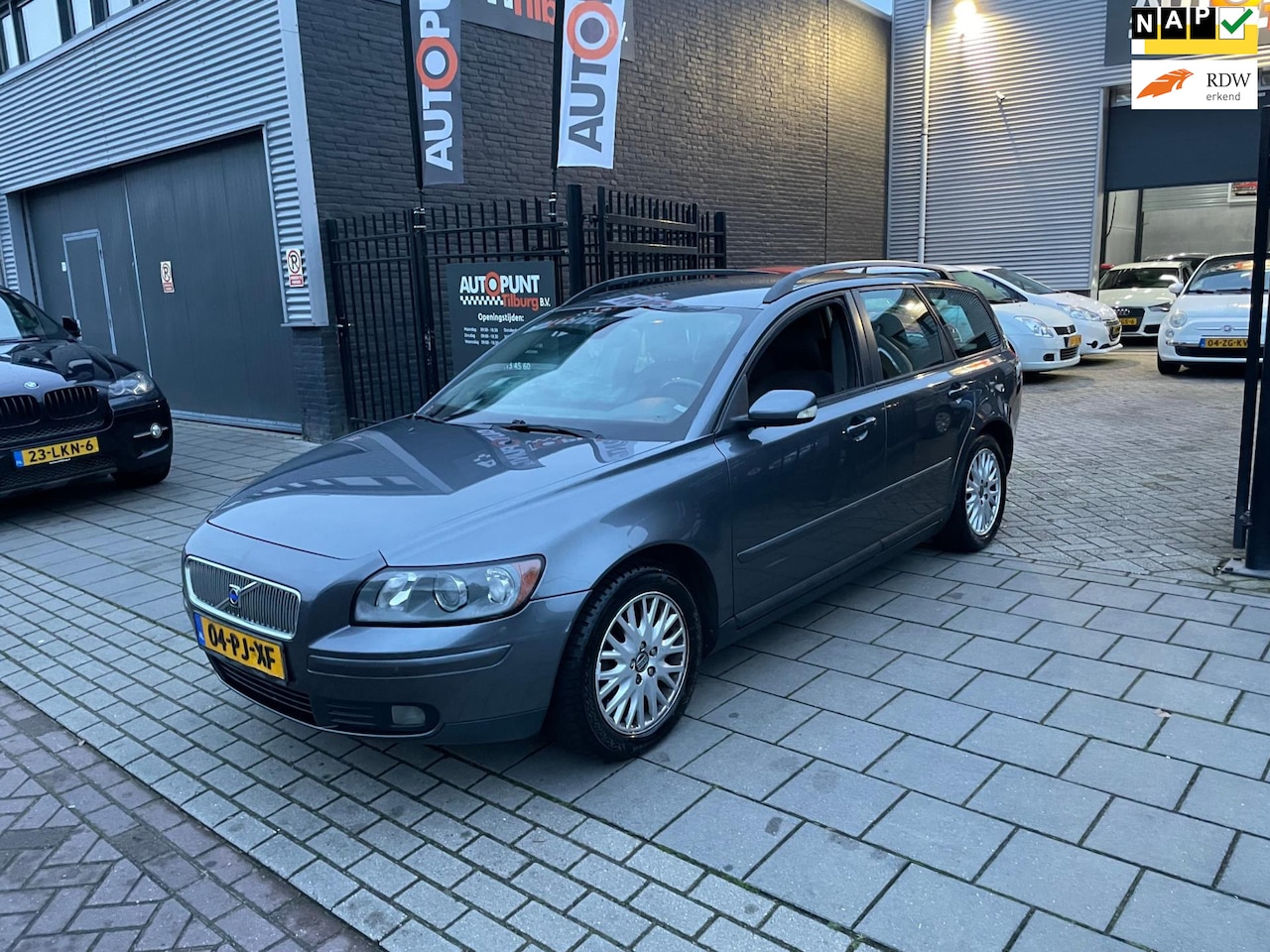 Volvo V50 - 1.8 Elite 3e Eigenaar! Trekhaak Airco NAP APK - AutoWereld.nl