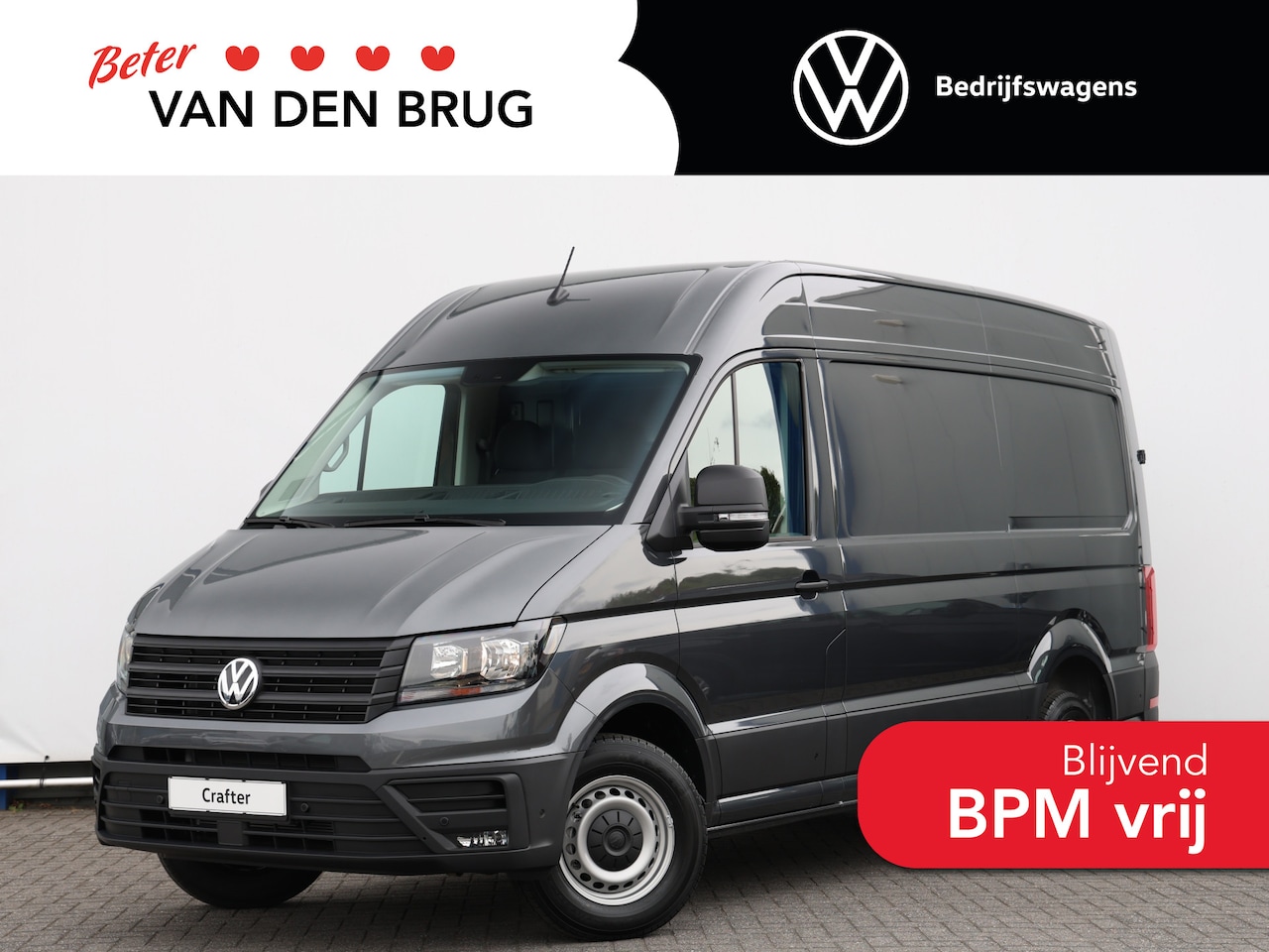 Volkswagen Crafter - 35 2.0 TDI 140PK Automaat L3H3 Highline | Airco | Cruise | Navigatie | PDC + Side Wall Pro - AutoWereld.nl