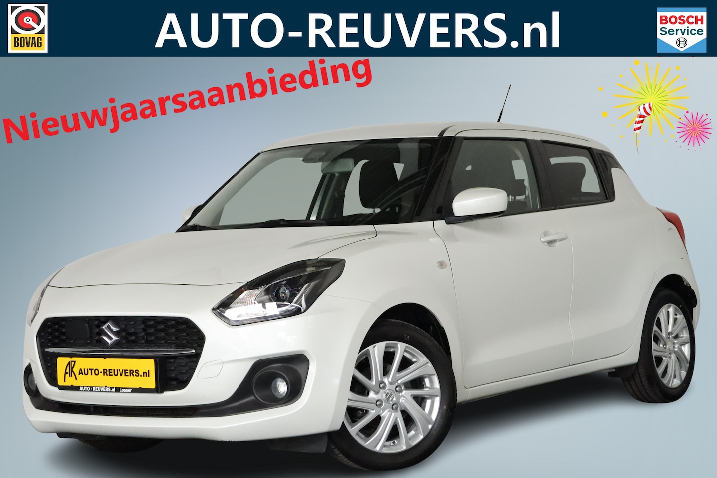 Suzuki Swift - 1.2 Comfort Smart Hybrid / Airco / Camera / ACC / Bluetooth - AutoWereld.nl