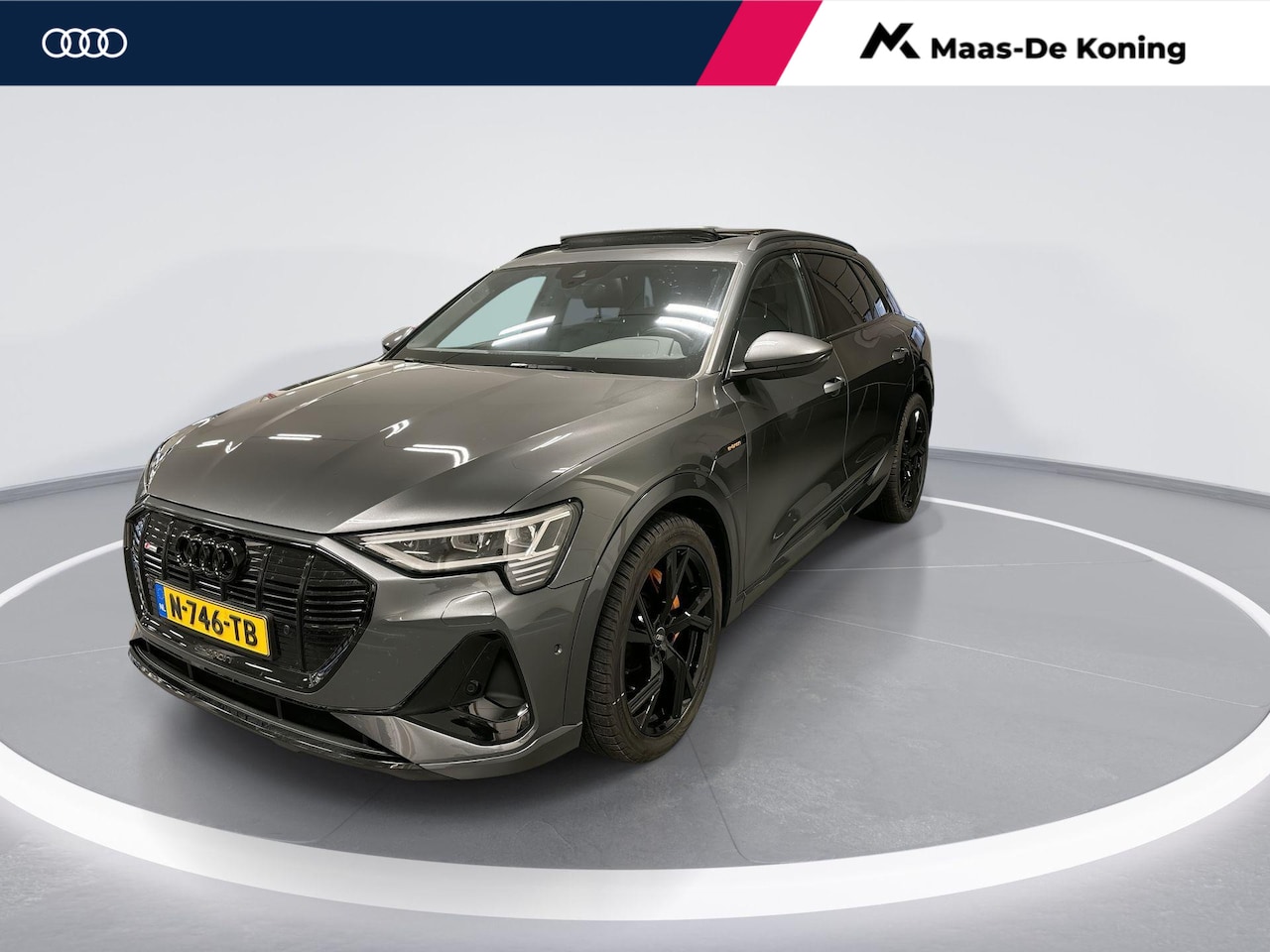 Audi e-tron - 55 Quattro 408PK S edition 95 kWh · Keyless · Panoramadak · Elek. Voorstoelen · B&O · Smar - AutoWereld.nl