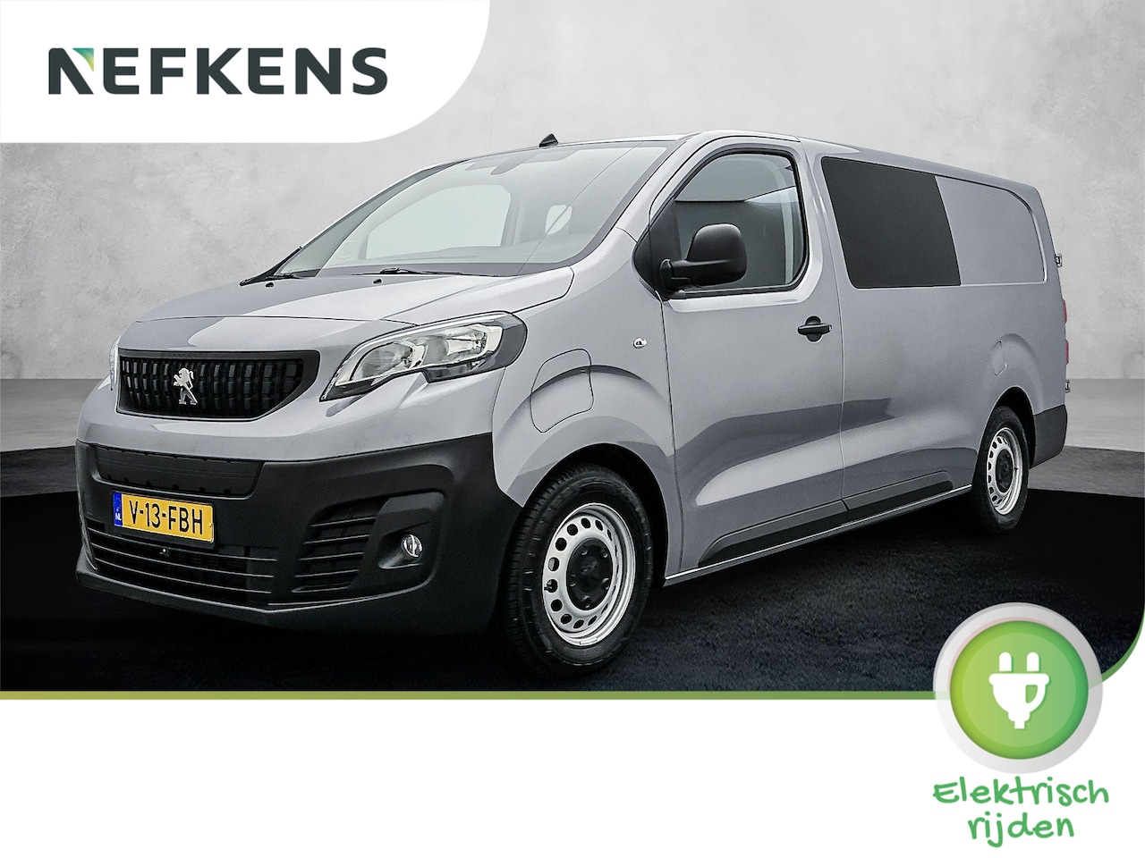 Peugeot e-Expert - EV L3 DC Asphalt 75 kWh 136 pk | Navigatie | Parkeersensoren Achter | Airco | Cruise Contr - AutoWereld.nl