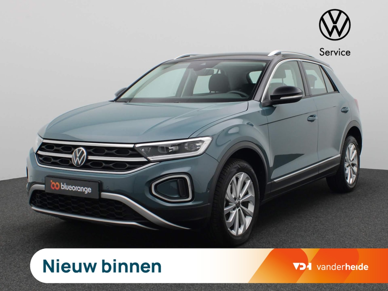 Volkswagen T-Roc - 1.5 TSI Style 150PK DSG Adaptieve Cruise, Keyless, Navi, Achteruitrijcamera, Stoelverwarmi - AutoWereld.nl