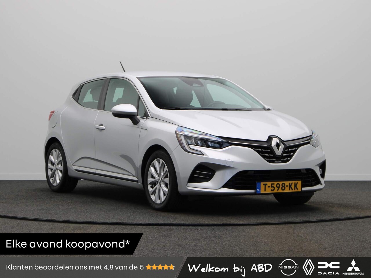 Renault Clio - 140pk E-Tech Hybrid Intens |  Achteruitrijcamera | Stuur & Stoelverwarming | Climate contr - AutoWereld.nl