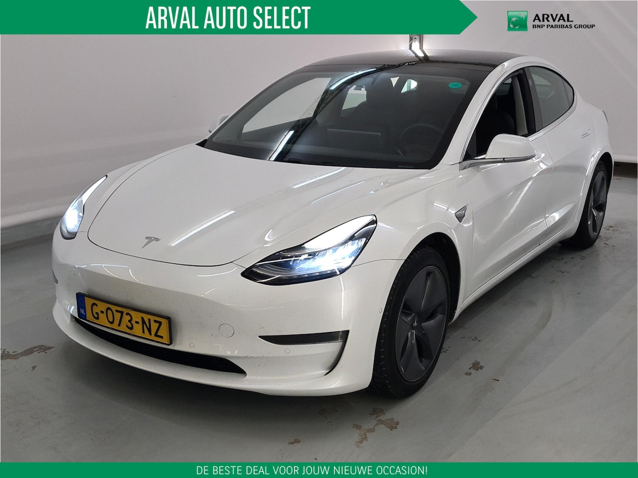 Tesla Model 3 - Long Range RWD Long Range AWD 75 kWh 351pk | Trekhaak 1.000kg | Autopilot | 18" Velgen | Zwart interieur - AutoWereld.nl