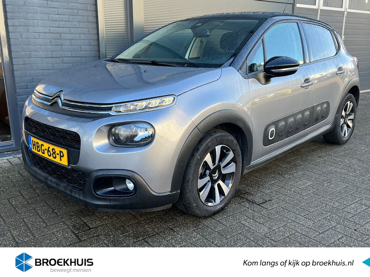 Citroën C3 - 1.2 PureTech S&S Shine 110 pk AUTOMAAT | Stoel verwarming | Carplay | Led | Cruise control - AutoWereld.nl