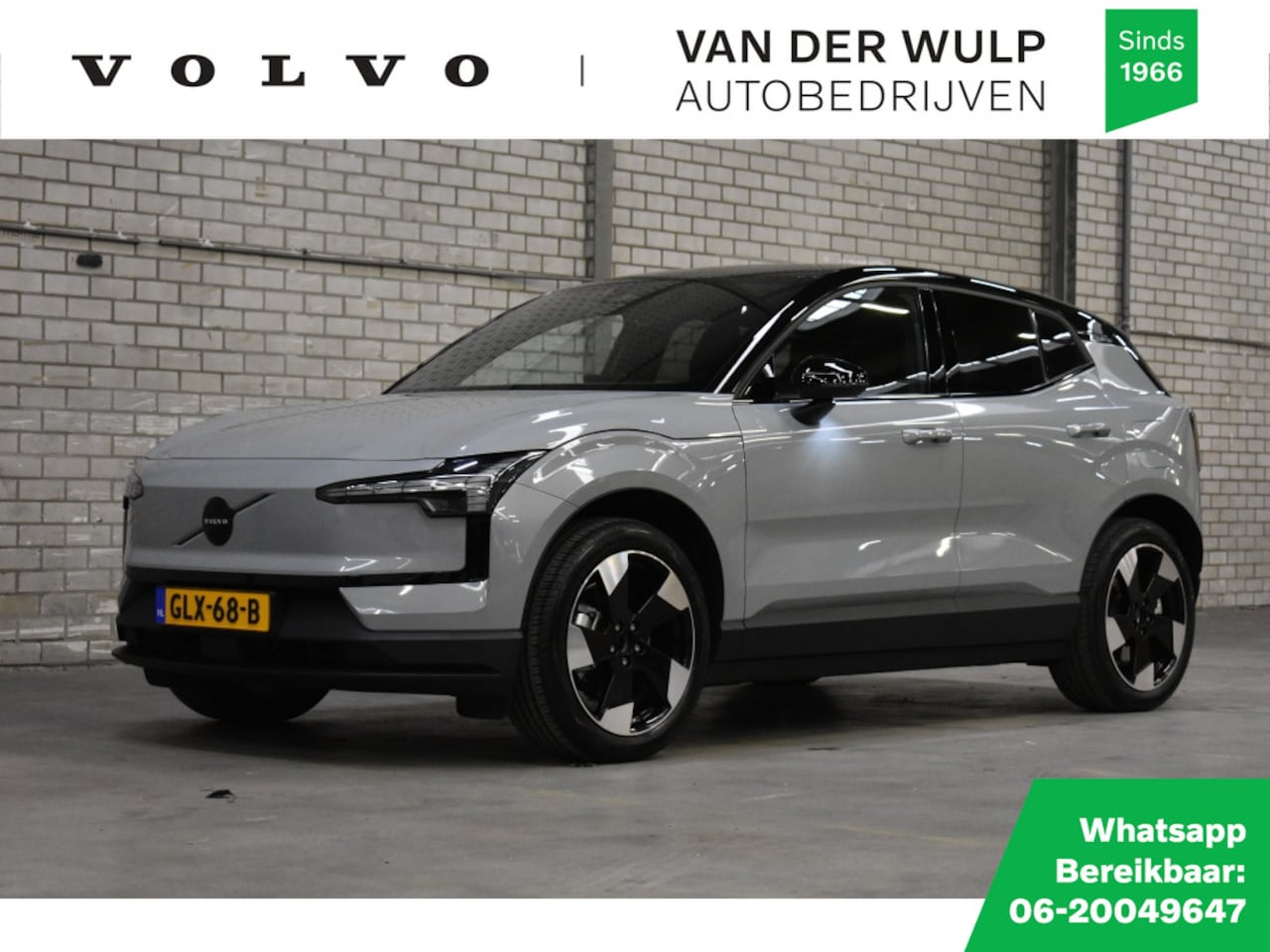 Volvo EX30 - Volvo EX30 Extended Range Plus 272pk/69kWh | Getint glas - AutoWereld.nl