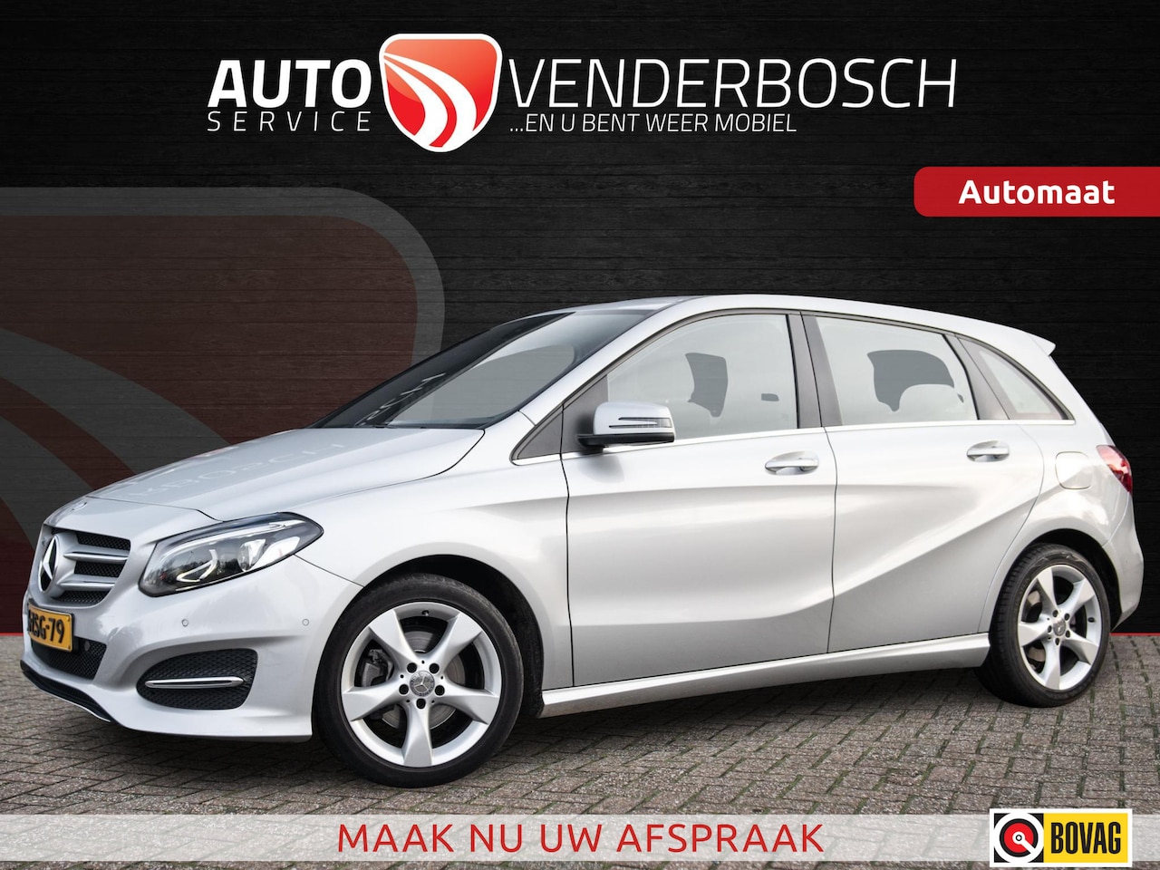 Mercedes-Benz B-klasse - 180 Ambition 122pk | Automaat | Trekhaak - AutoWereld.nl