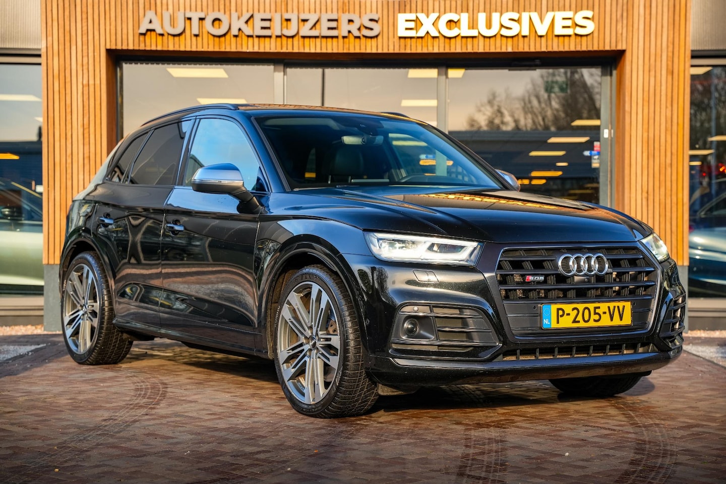 Audi Q5 SQ5 - 3.0 TDI quattro Panoramadak Luchtvering B&O Carbon Adapt. Cruise 360Cam Memory 21''LM - AutoWereld.nl