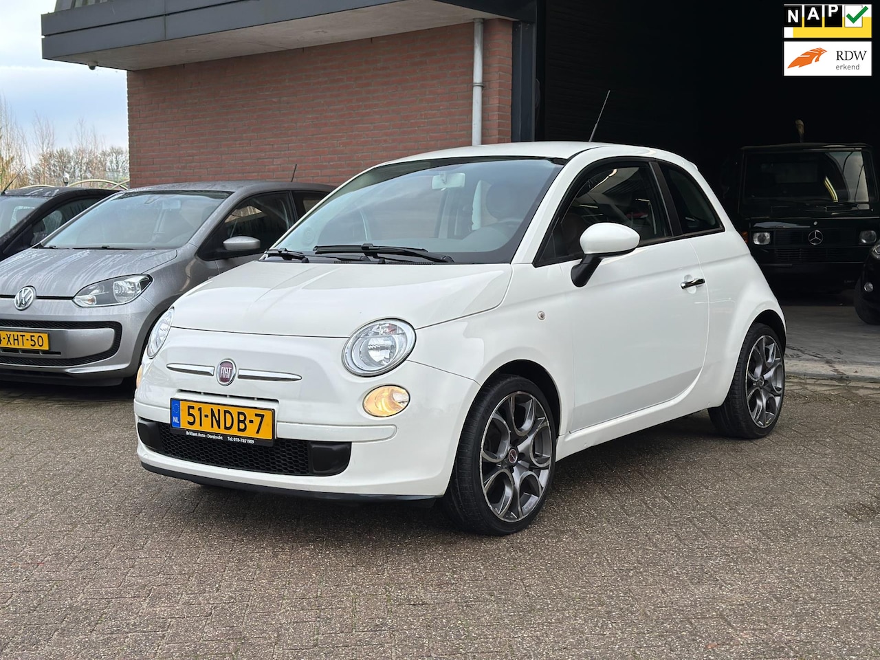 Fiat 500 - 1.2 Pop SPORTVELGEN, APK, BOEKJES!! - AutoWereld.nl