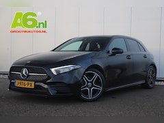 Mercedes-Benz A-klasse - 160 D AMG Night Widescreen Half Leder Sportstoelen Stoelverwarming Full LED 18 inch Naviga