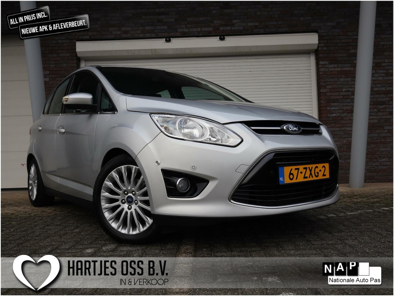 Ford C-Max - 1.0 Titanium (Vol-Opties) 100% Dealer-onderhouden - AutoWereld.nl