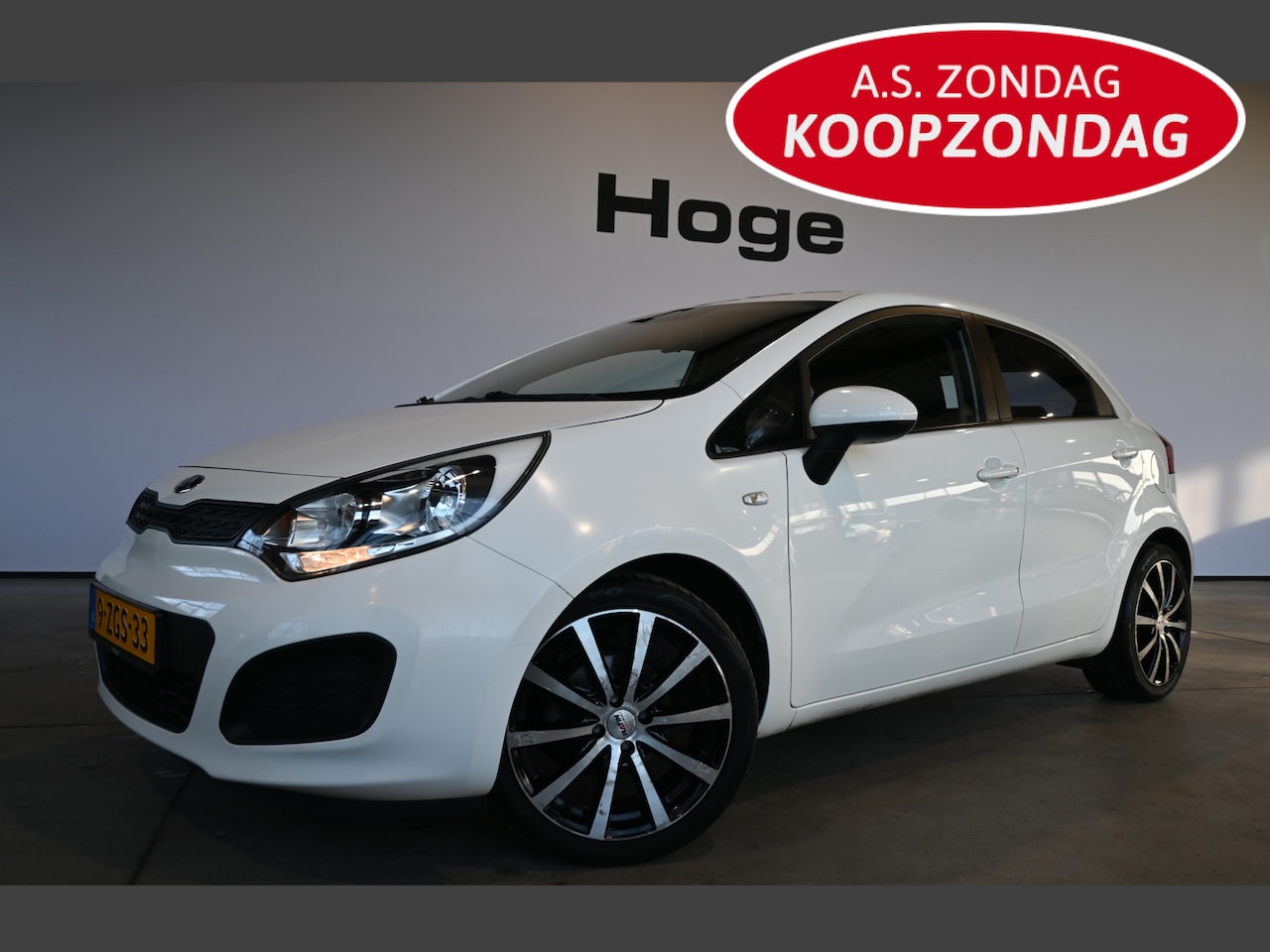 Kia Rio - 1.2 CVVT ComfortLine Airco Licht metaal 1e Eigenaar Inruil mogelijk - AutoWereld.nl