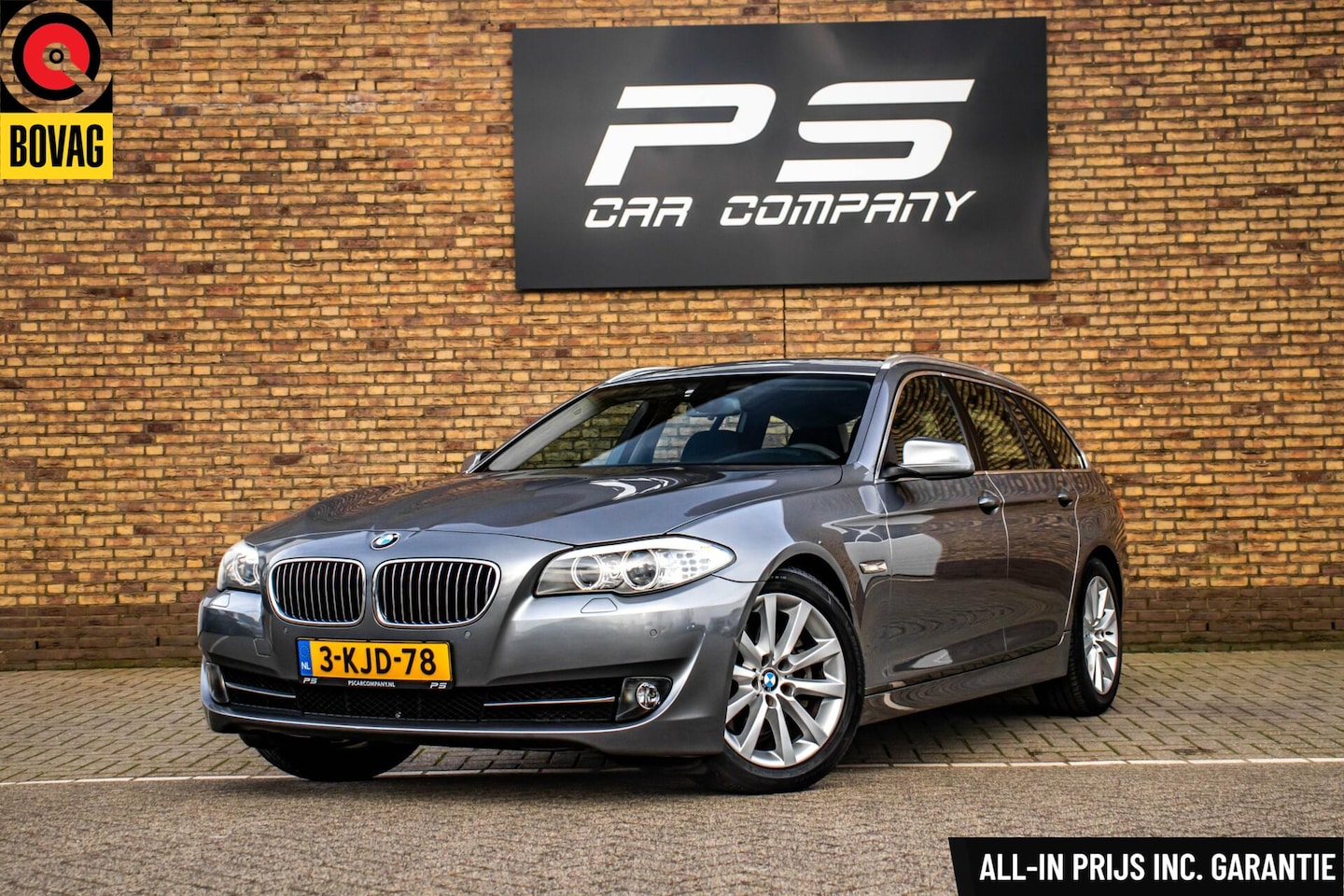 BMW 5-serie Touring - High Executive,leer,nap,camera,comfortseat,navipro,trekhaak 520i Executive - AutoWereld.nl