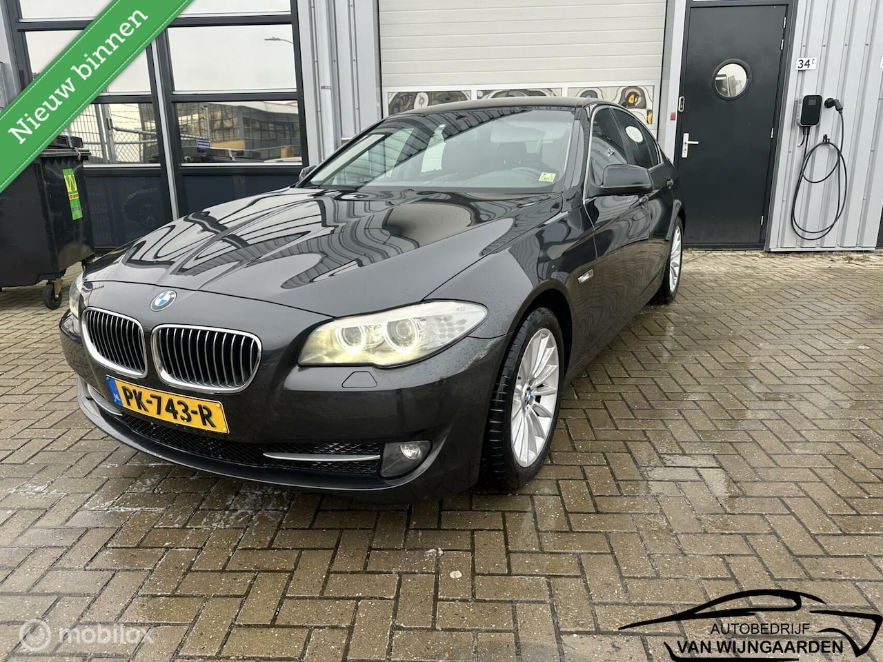 BMW 5-serie - 528i High Executive 528i High Executive, Automaat,Leder, 185 DKM - AutoWereld.nl