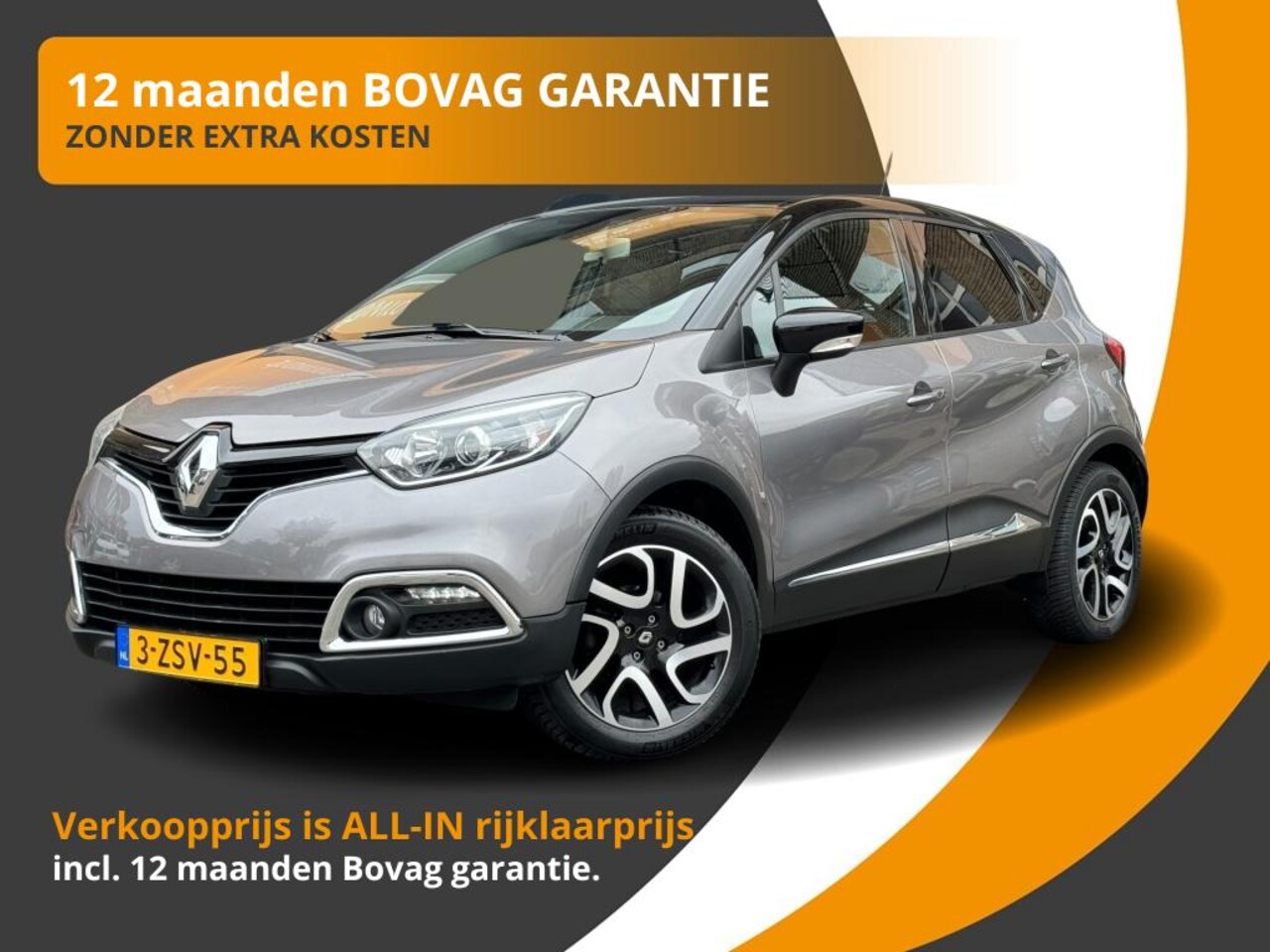 Renault Captur - TCe 90 DYNAMIQUE R-LINK-NAVI/LMV/CAMERA/TREKHAAK/NL-AUTO - AutoWereld.nl