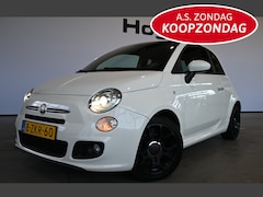 Fiat 500 - 0.9 TwinAir Turbo 500S Airco ECC Lederen Sportstoelen Licht metaal Inruil mogelijk