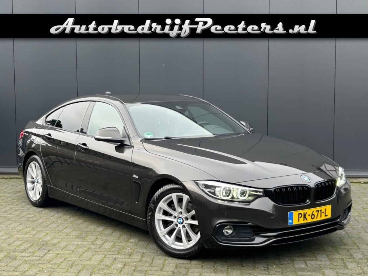 BMW 4-serie Gran Coupé - 420i Sport Line Aut. Leder Navi LED Camera Trekhaak NL-auto - AutoWereld.nl