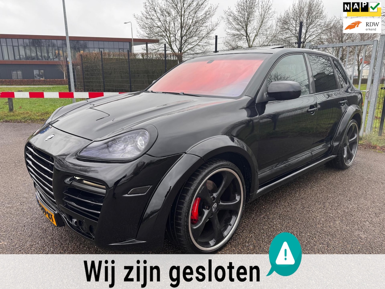 Porsche Cayenne - 4.8 Turbo 500PK Youngtimer Techart Magnum 23inch - AutoWereld.nl