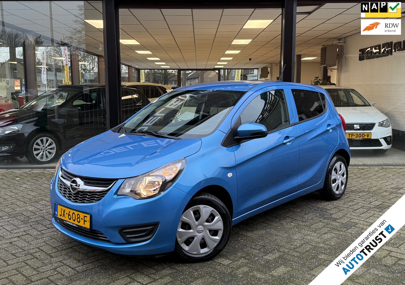 Opel Karl - 1.0 AUTOMAAT | AIRCO | CRUISE | NAVI | CARPLAY | NAP | PDC - AutoWereld.nl