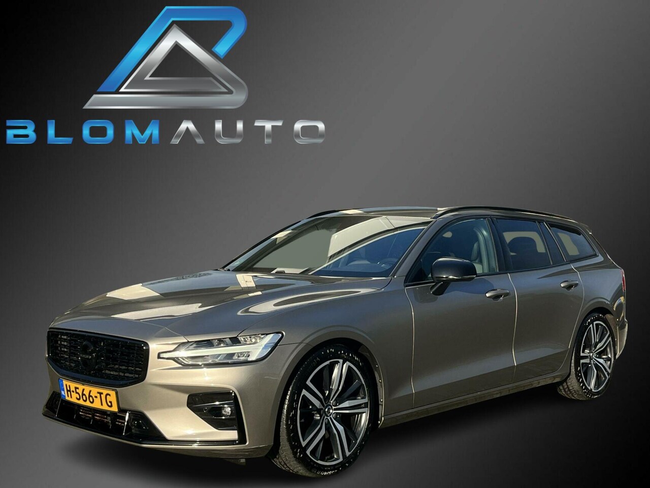 Volvo V60 - 2.0 T4 R-Design 19''+STANDKACHEL+TREKH+H&K+CARPLAY - AutoWereld.nl