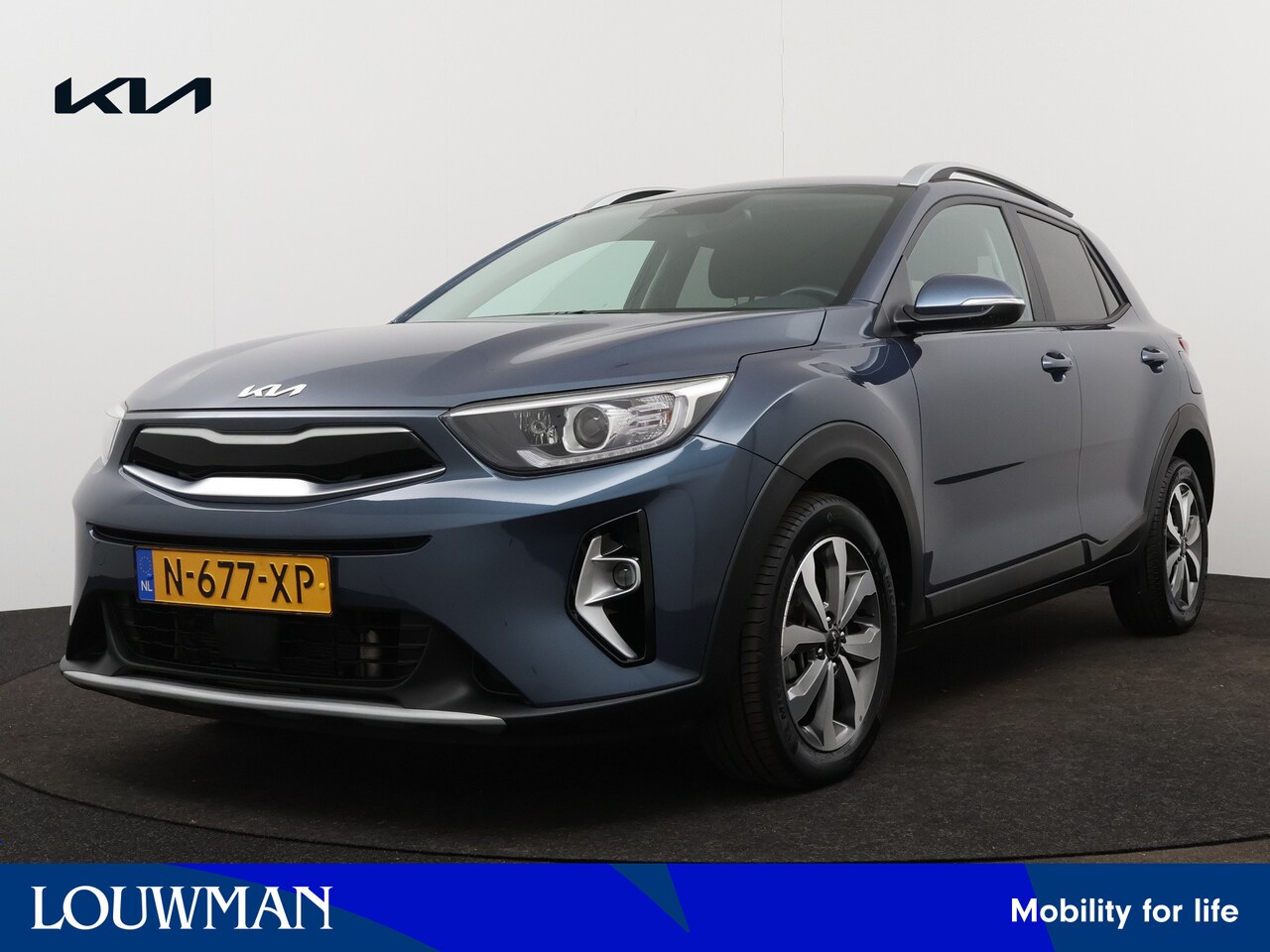 Kia Stonic - 1.0 T-GDI MHEV DynamicPlusLine | Navigatie | Climate Control | Parkeersensoren | Navigatie - AutoWereld.nl