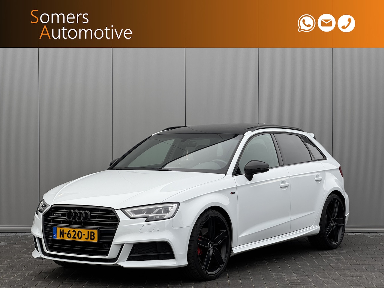 Audi A3 Sportback - 2.0 TFSI quattro Sport S Line Edition | Panorama | B&O | Keyless | 19" | Apple CarPlay - AutoWereld.nl