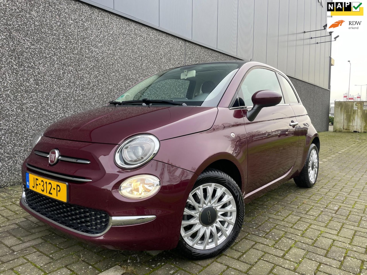 Fiat 500 - 1.2 Lounge/Dealer onderh/PANO/PDC/APK 12-2025! - AutoWereld.nl