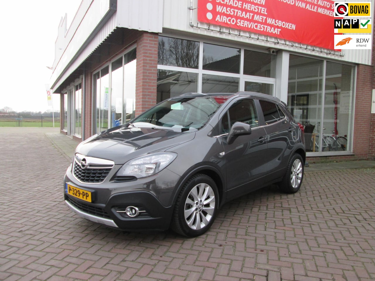 Opel Mokka - 1.4 T Cosmo / navigatie/ Leer - AutoWereld.nl