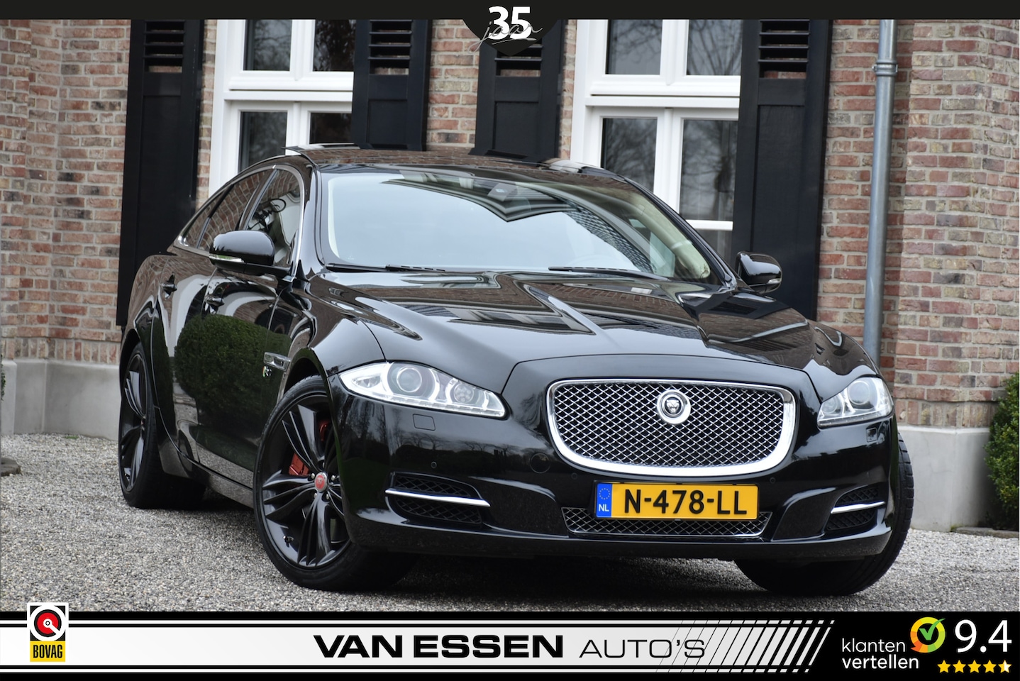 Jaguar XJ - 5.0 V8 SC Supersport 510 Pk Pano Massage-stoelen Historie - AutoWereld.nl