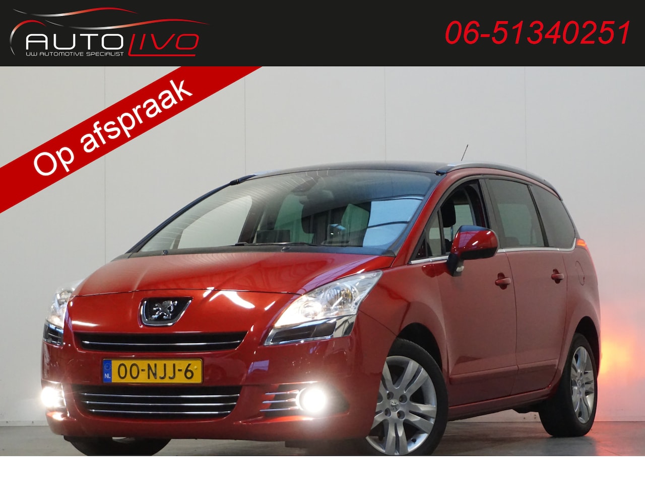 Peugeot 5008 - 1.6 THP GT 5p. AUTOMAAT! H.UP PANO CLIMA NAV PDC CRUISE etc. - AutoWereld.nl