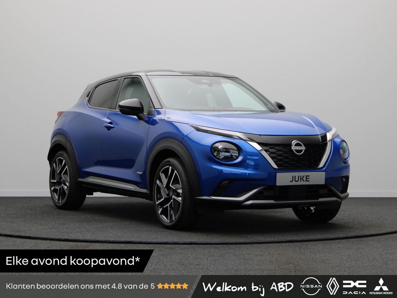 Nissan Juke - 1.6L DIG-T 143 Hybrid 6AT N-Design + Cold Pack | 17" Lichtmetalen velgen | 19" lichtmetale - AutoWereld.nl