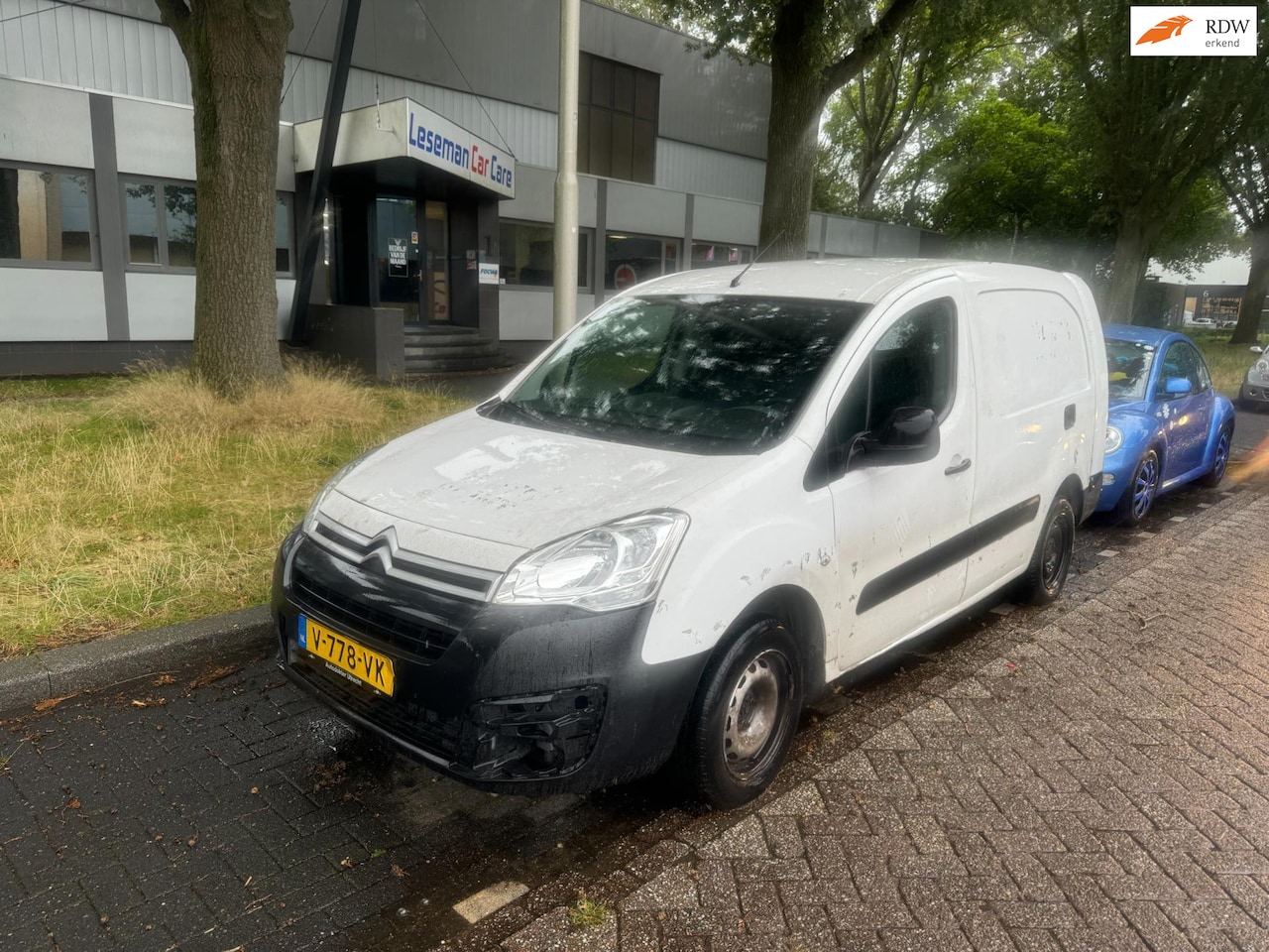 Citroën Berlingo XL - 1.6 BlueHDI 100 Club S&S Maxi 2019 Euro 6 Bak kapot 3 zits - AutoWereld.nl