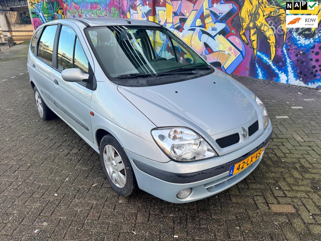 Renault Scénic - 1.6-16V Authentique airco elektrische ramen stuurbekrachtiging 160dkm inruil koopje zomee - AutoWereld.nl