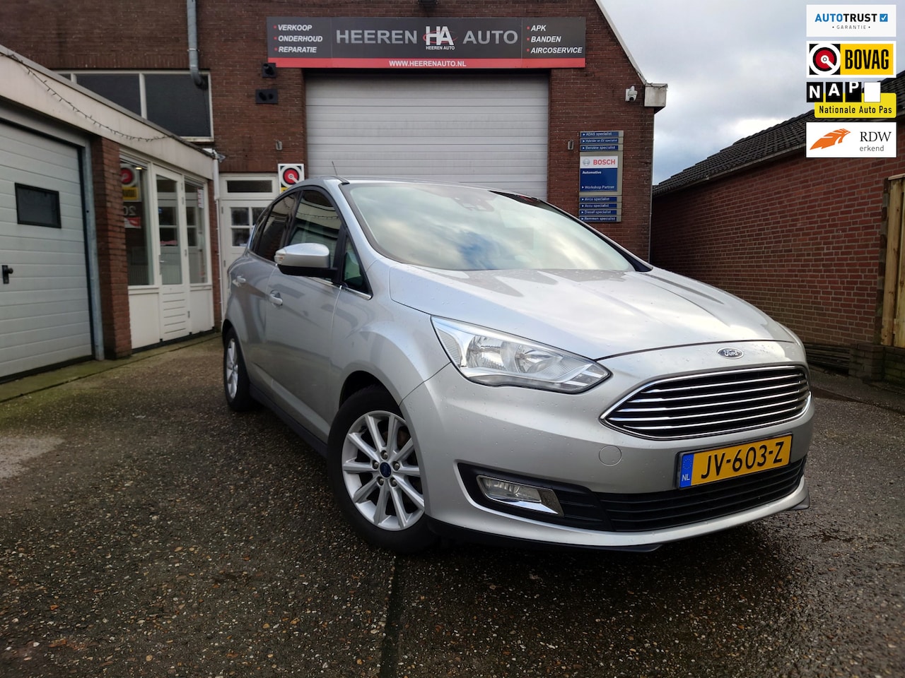 Ford C-Max - 1.0 Titanium 1.0 Titanium, Cruise control, Clima, Stoelverwarming - AutoWereld.nl