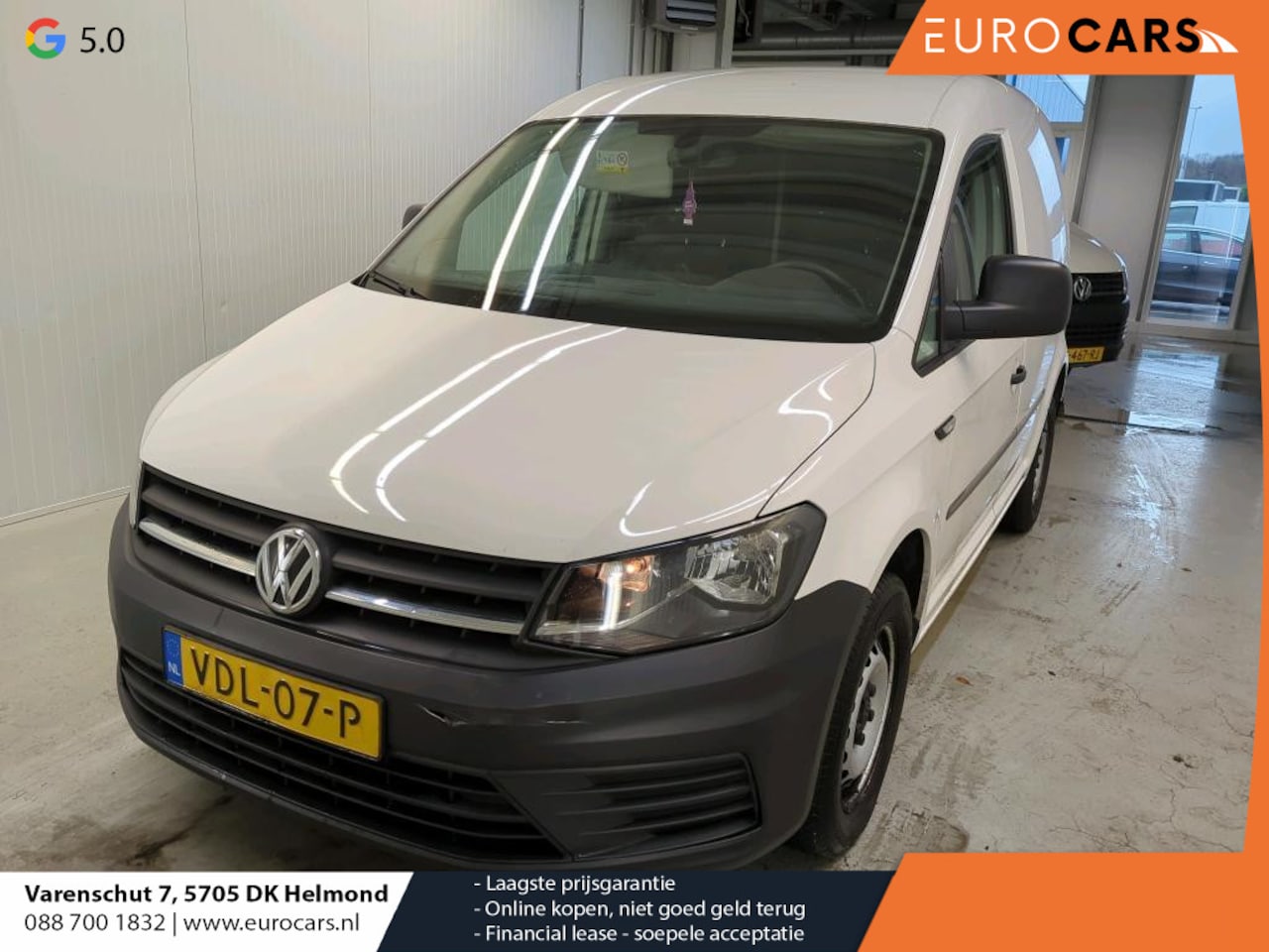 Volkswagen Caddy - 2.0 TDI L1H1 BMT Trendline Airco Navigatie Carplay Bluetooth Elektra Pack - AutoWereld.nl